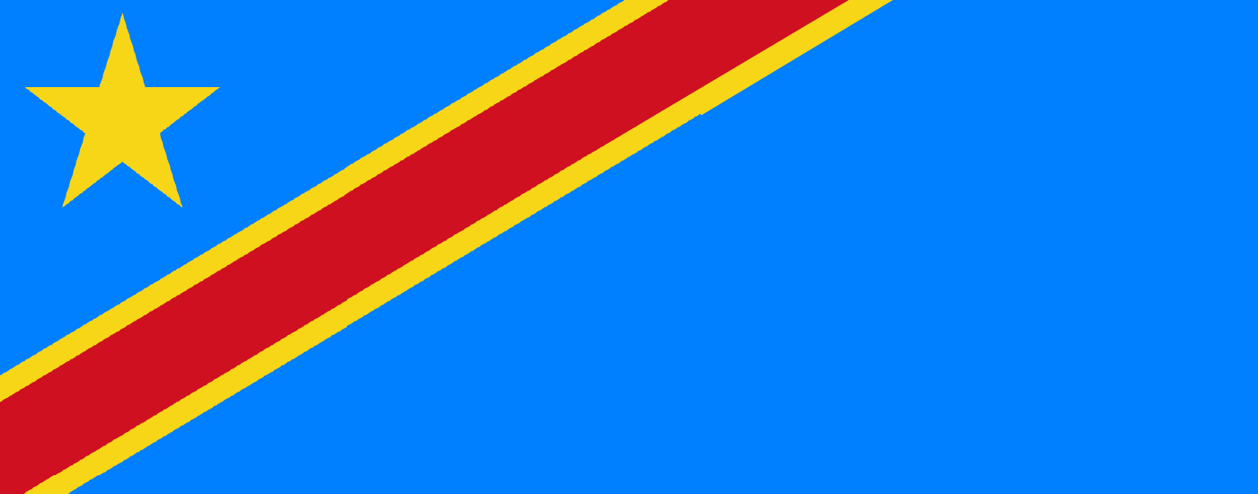 Democratic Republic of the Congo Flag